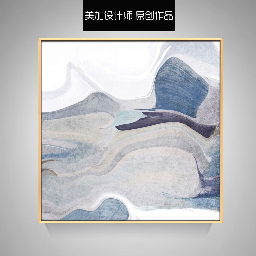 現(xiàn)代簡約抽象系列壁畫 餐廳裝飾畫玄關(guān)掛畫 晶瓷畫 雙拼系列7