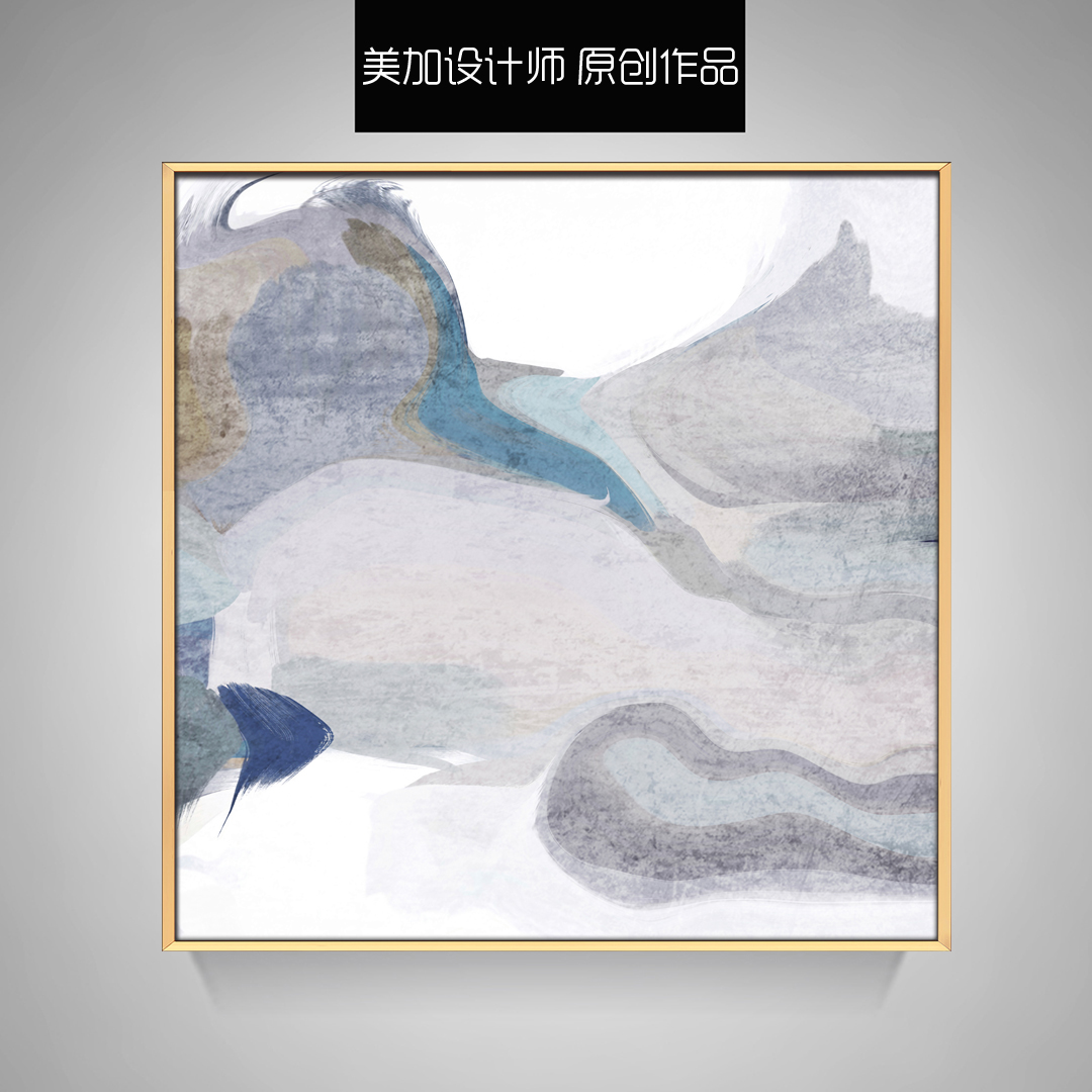 現(xiàn)代簡約抽象系列壁畫 餐廳裝飾畫玄關(guān)掛畫 晶瓷畫 雙拼系列7