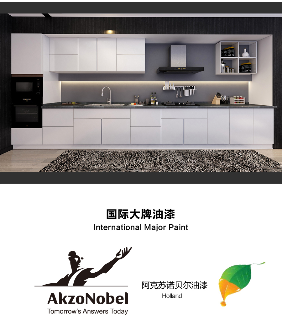 星空梵高定制櫥柜 現(xiàn)代簡約整體定制櫥柜 石英石臺面定制櫥柜 雙飾面-顆?？酒?10定制櫥柜